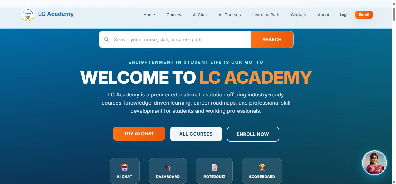 LC Academy project preview